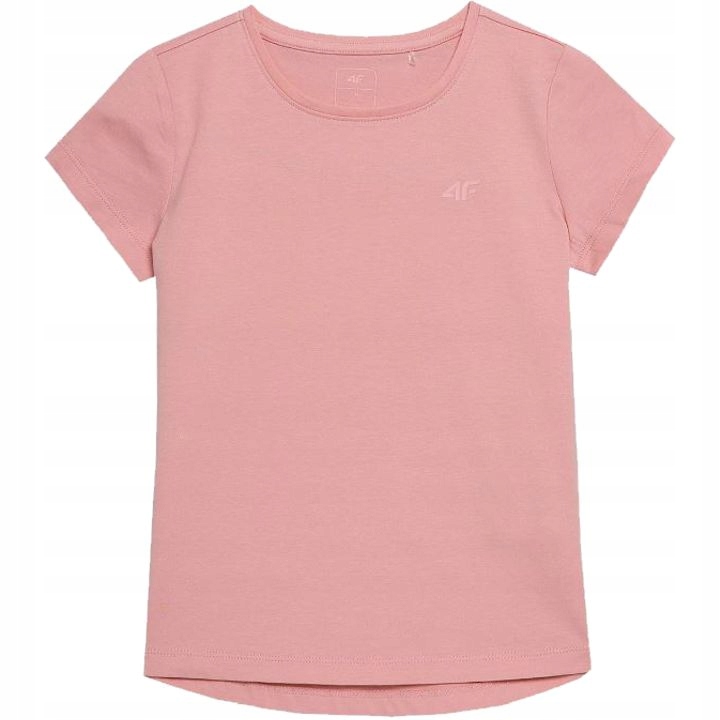 

Koszulka Dziewczęca 4F T-shirt Sportowa Bawełniana