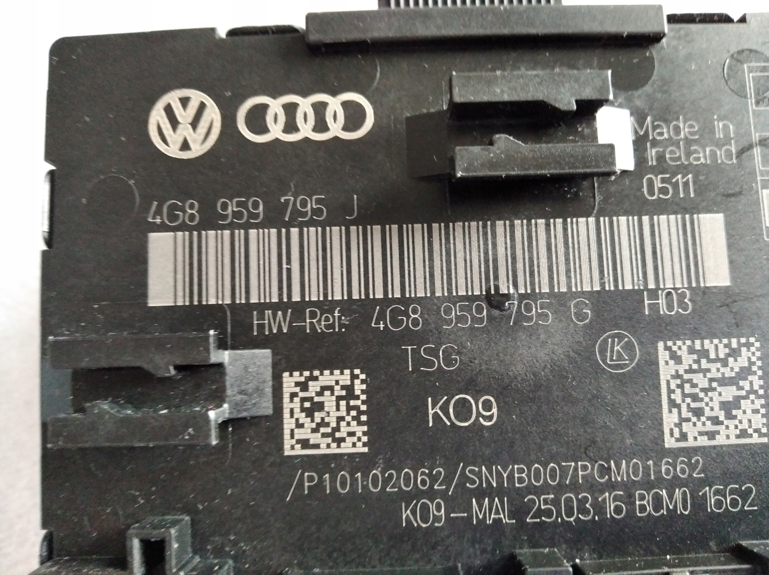 4G8959795J STEROWNIK MODUŁ KOMFORTU AUDI A6 C7 A7 Producent części Volkswagen OE