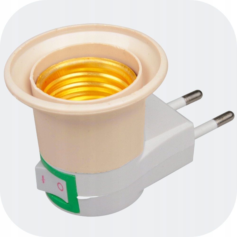 ADAPTER PRZEJŚCIÓWKA NA ŻARÓWKĘ DO GNIAZDA WTYCZKA 13616025717 Allegro.pl