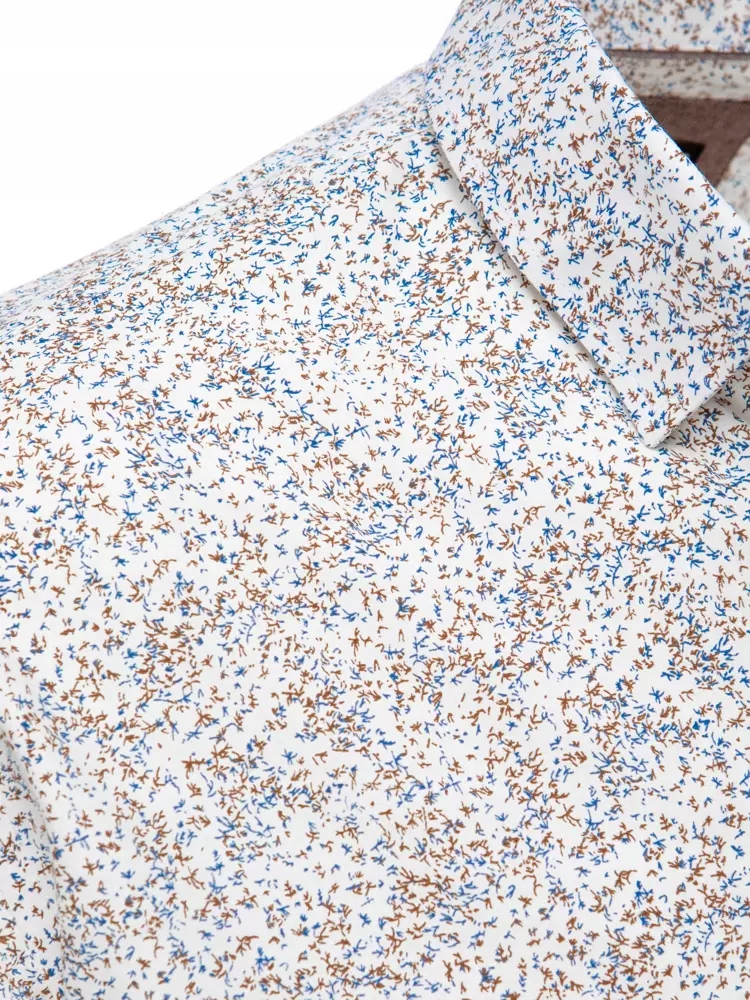 KOSZULA MĘSKA WE WZORY Z DŁUGIM RĘKAWEM roz. XL Marka Dstreet