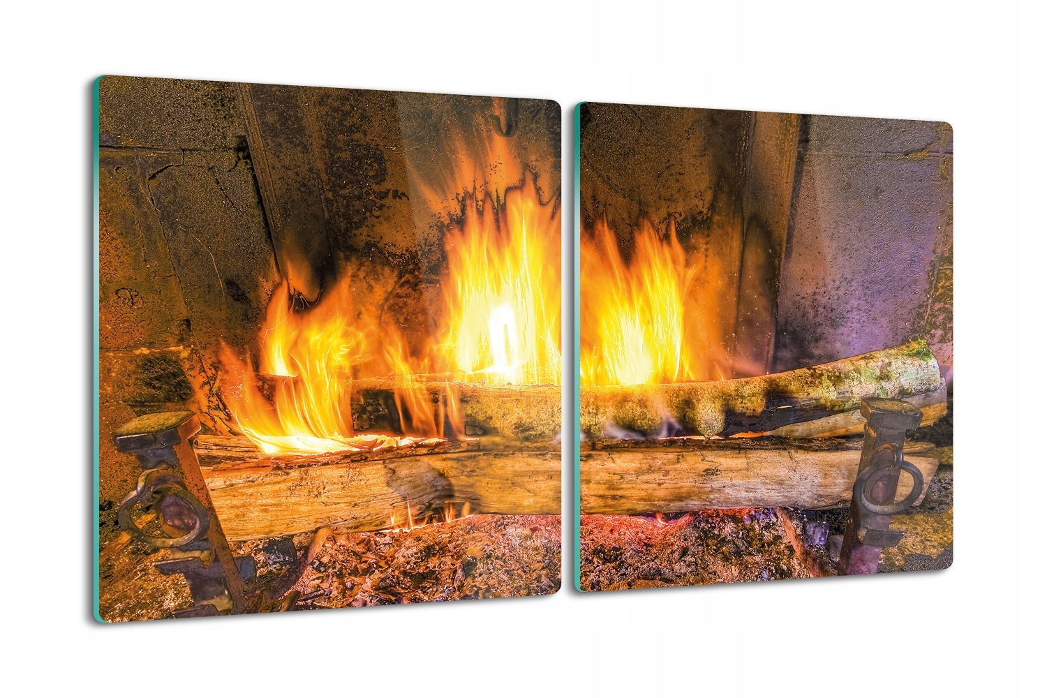 deska 2x40x52 na kuchyňskou linku Oheň plameny