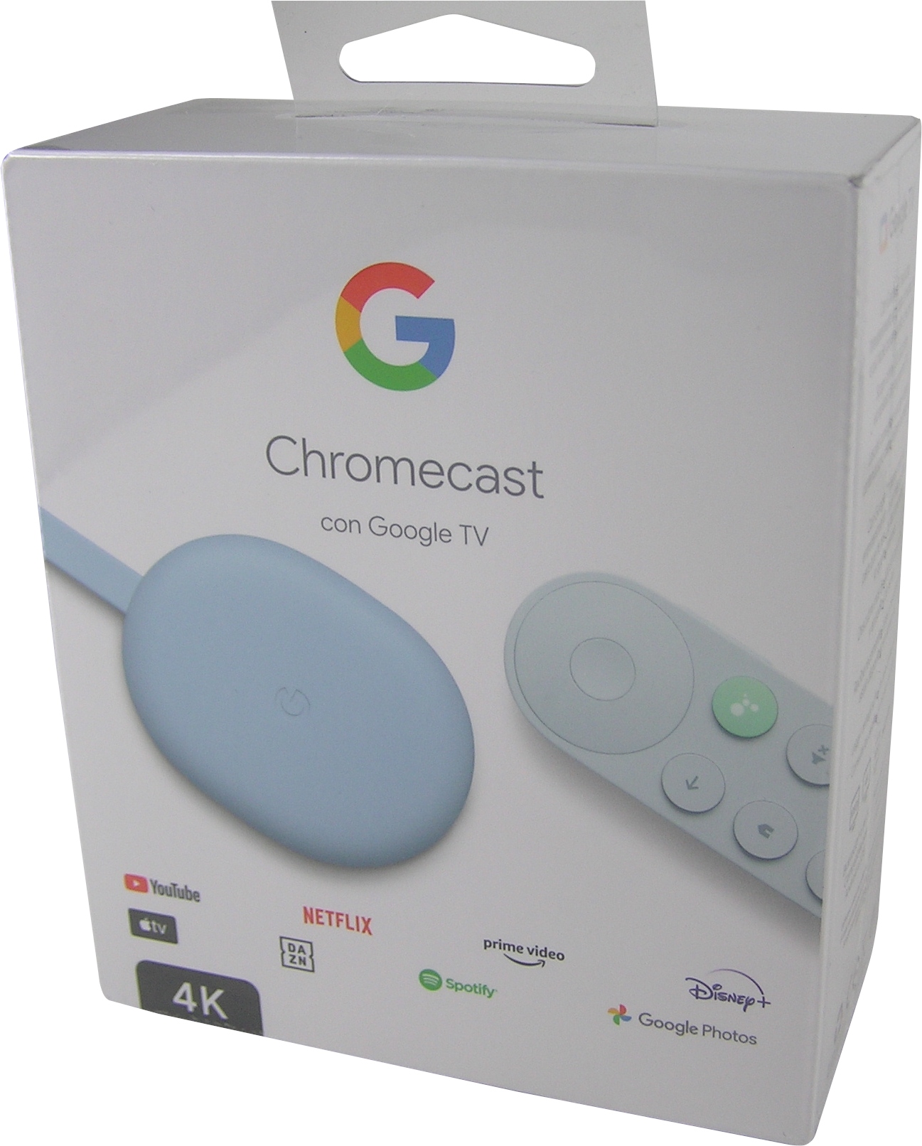 Odtwarzacz multimedialny Google Chromecast 4.0 4K 4 GB