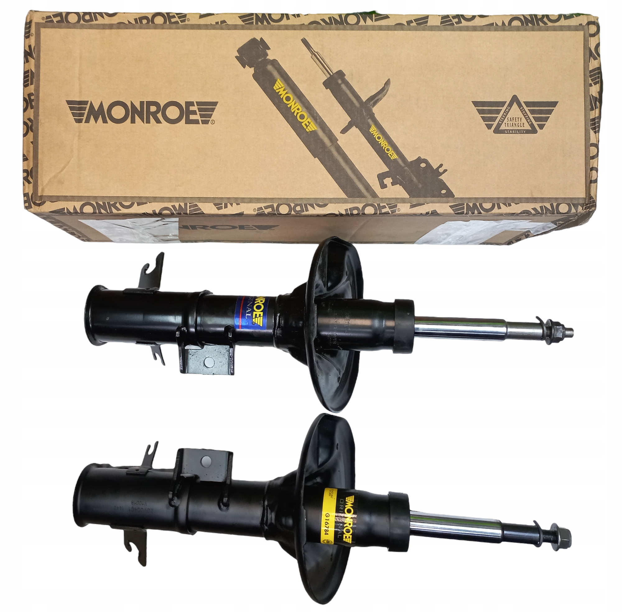 G16784 - 2X амортизаторы Монро передней оси VOLVO S40 и V40