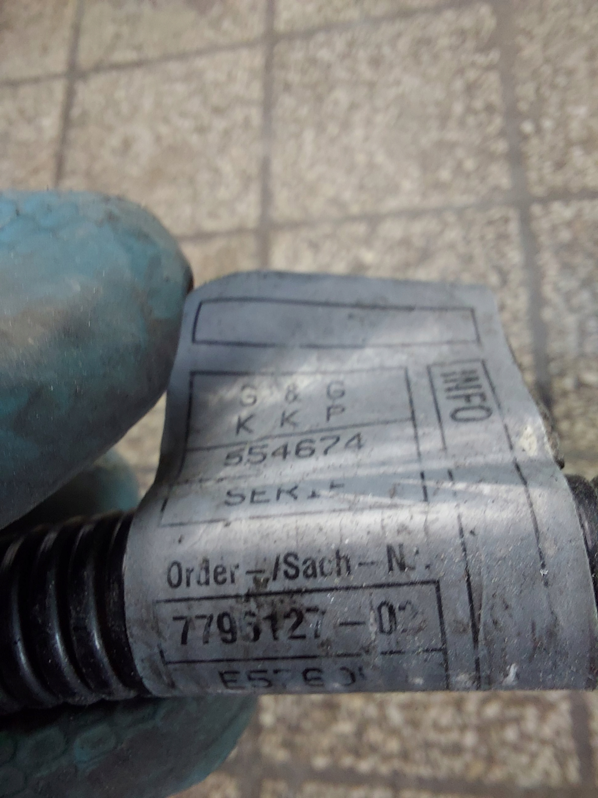 wiring PLUSOWY alternator BMW X5 E70 X6 E71 3.5D