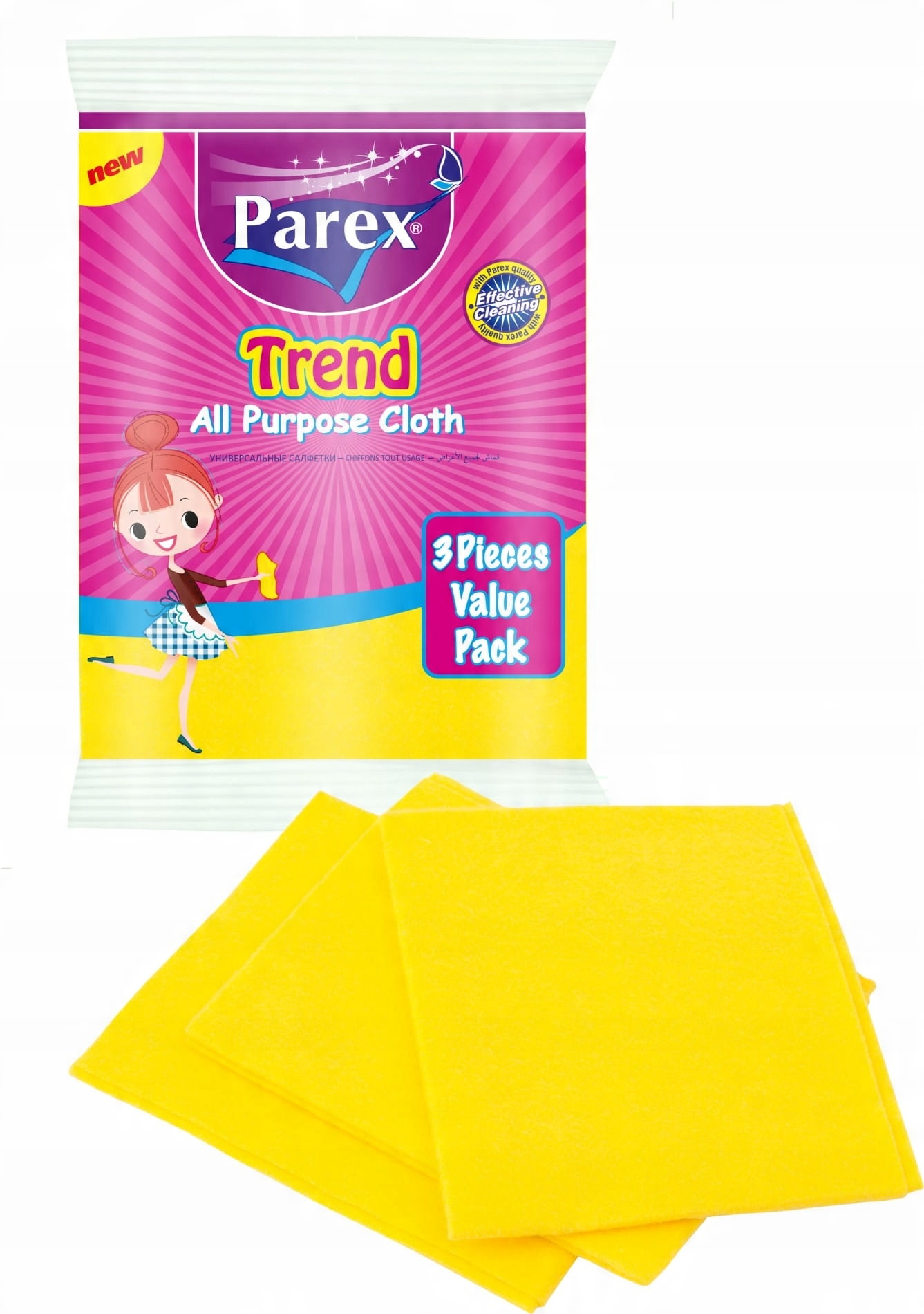 

Ściereczki uniwersalne 3szt. Parex Trend 38x30cm