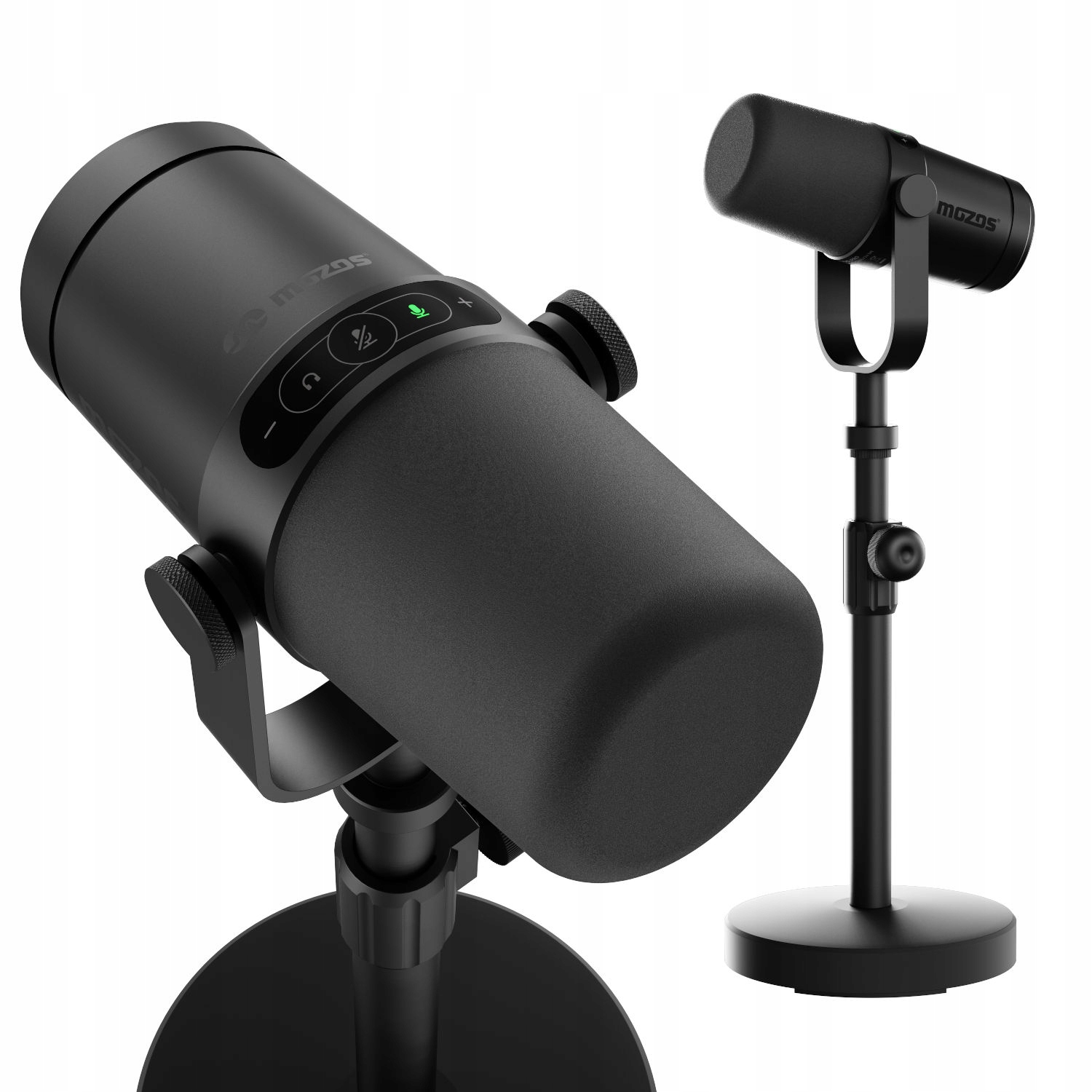 Studiový Mikrofon Usb-c Xlr Pro Počítač Stolní Stativ Mozos Studio-pro