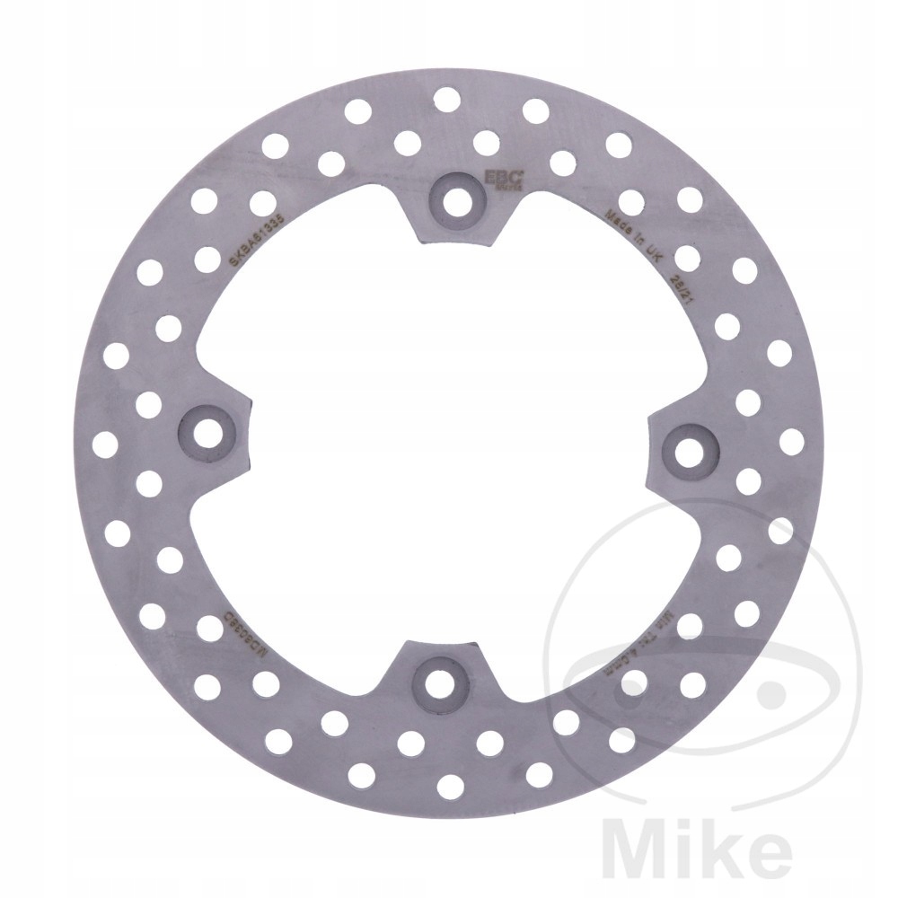 Brzdový kotúč zadný Ebc MD6038D