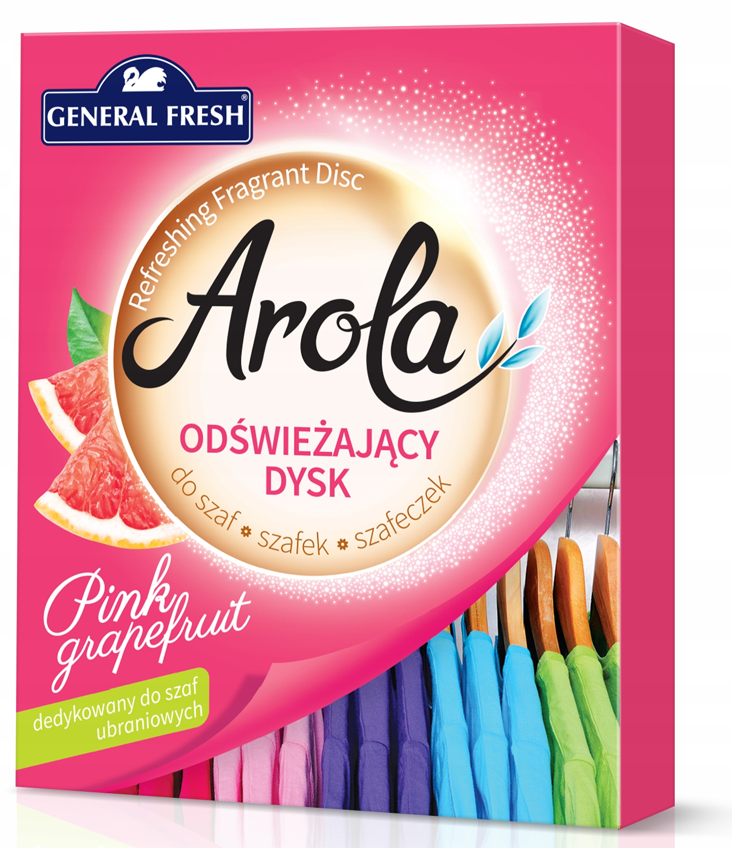 

Arola odświeżający dysk do szafy Pink Grapefruit