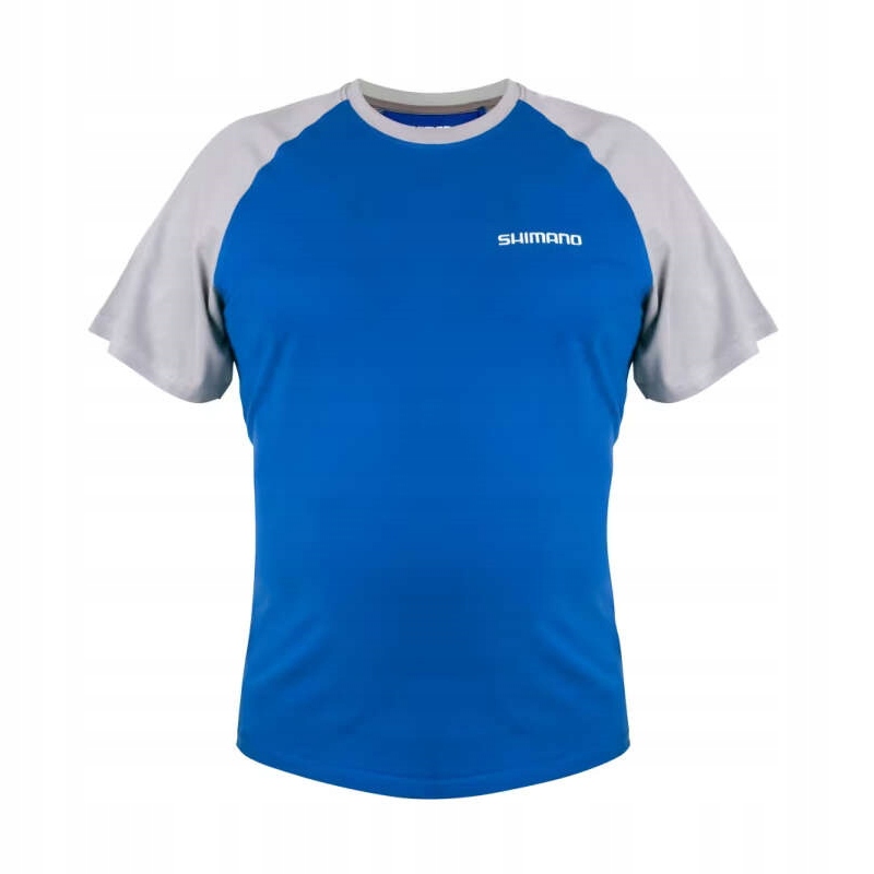 T-Shirt Shimano blue krótki rękaw rozm.XL 100% bawełna