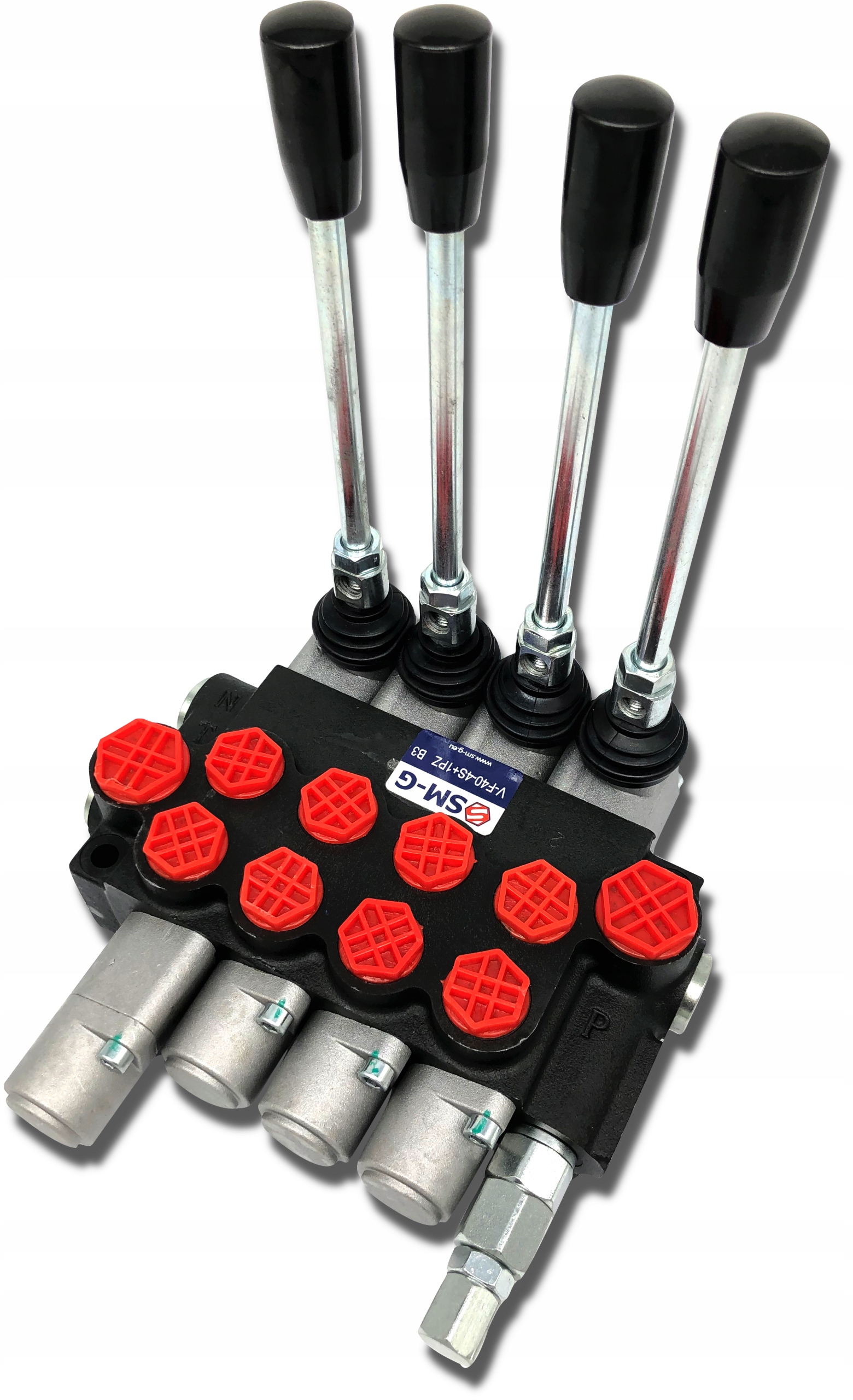 V-F40-4S+1PZ - СПЛИТТЕР 4 СЕК 40Л ПЛАВАЮЩАЯ ФУНКЦИЯ + ЗАЩЕЛКА