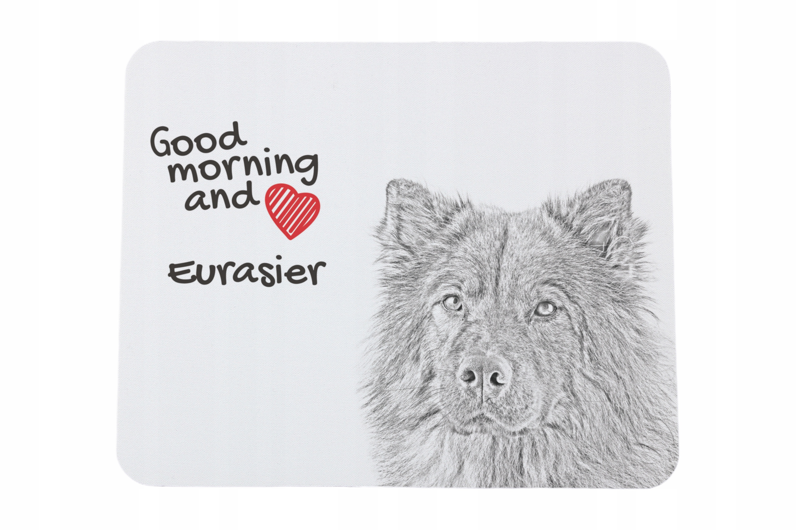 Eurasier, Eurasian podkładka pod myszkę z nadrukiem, personalizowana podk