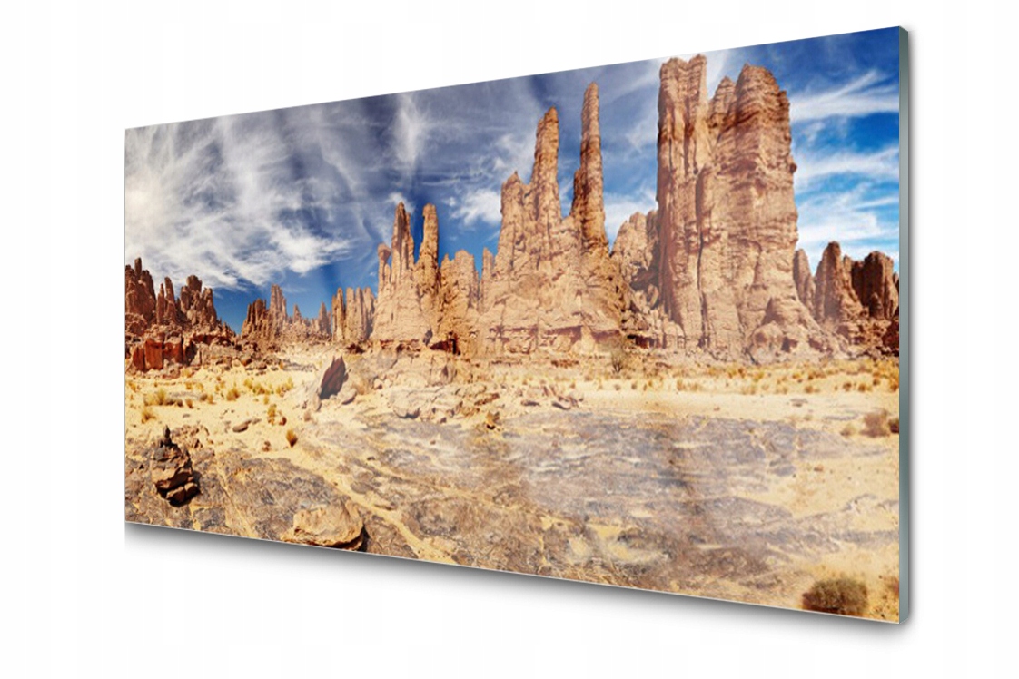 

Panel szklany dekor Płytka Pustynia 140x70