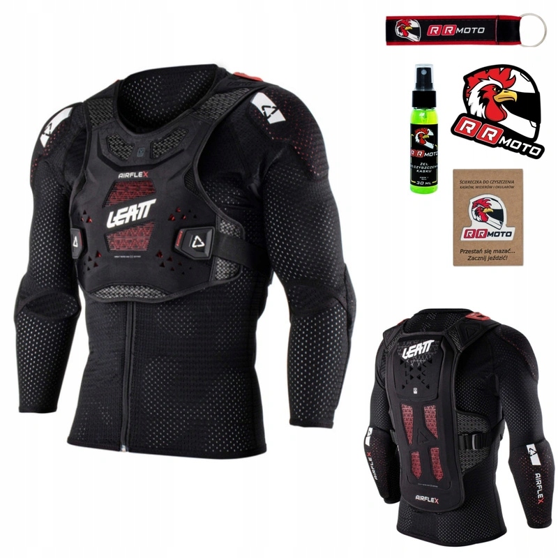 Buzer chránič tela Leatt Airflex Black čierny Darčeky