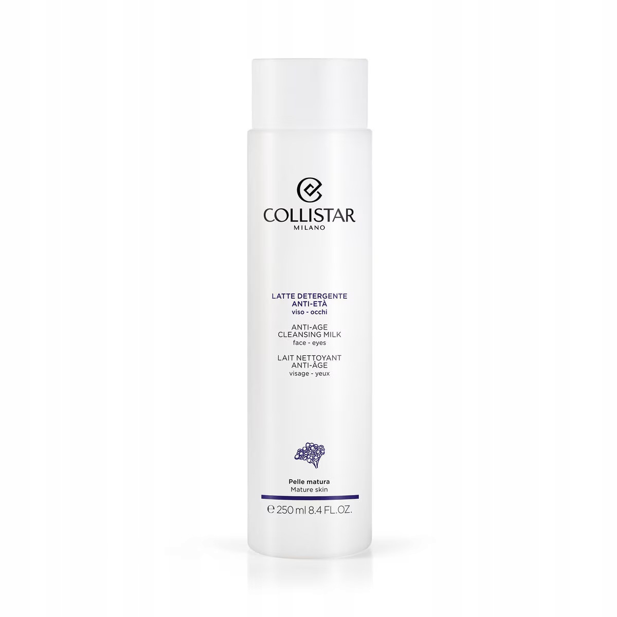 Collistar, Anti-Age, Antioxidant, Čisticí Mléko, Na Obličej, 250 ml