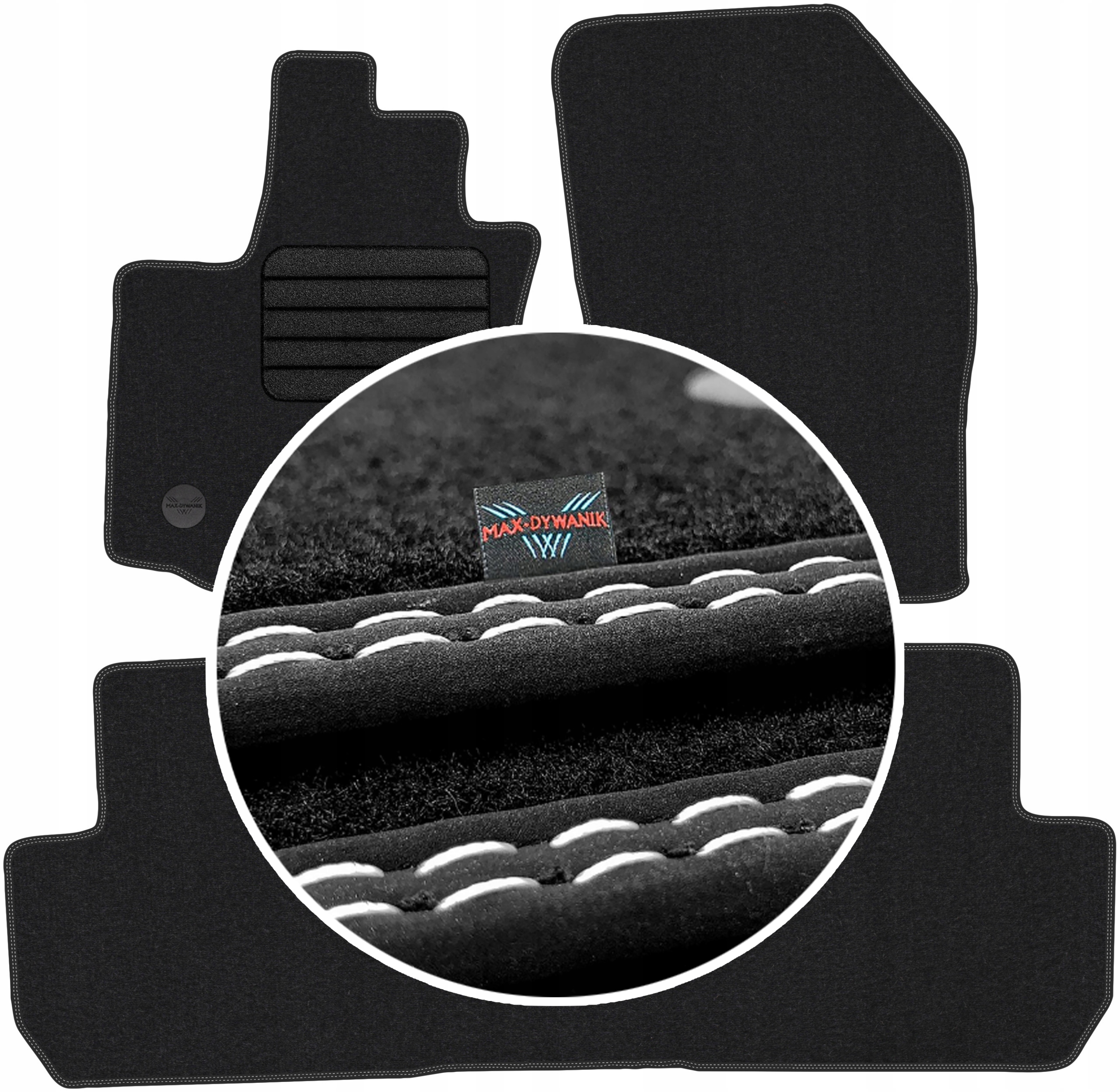 Dacia Lodgy 2012-2021 Autokoberce Koberce do auta