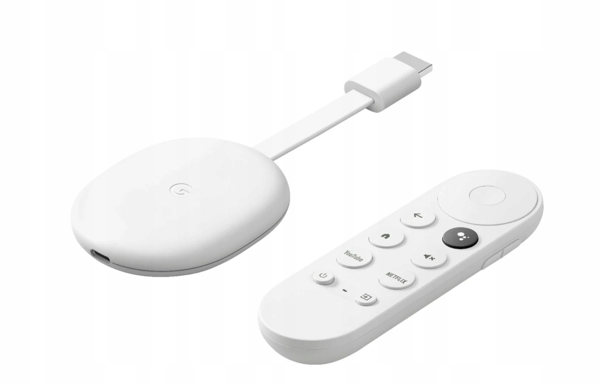 ODTWARZACZ GOOGLE CHROMECAST 4 SMART TV PILOT WiFi HD Android NETFLIX Kod producenta Odtwarzacz Chromecast: 4.0