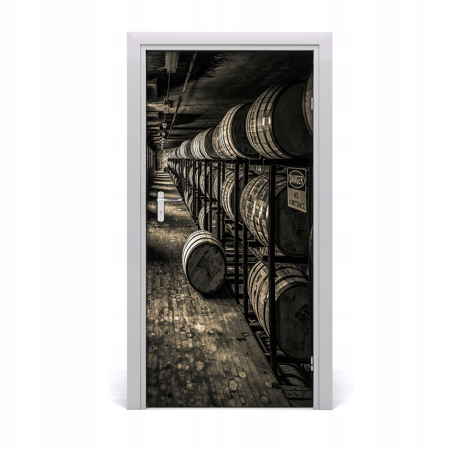 

Fototapeta samoprzylepna na drzwi Beczki Burbon