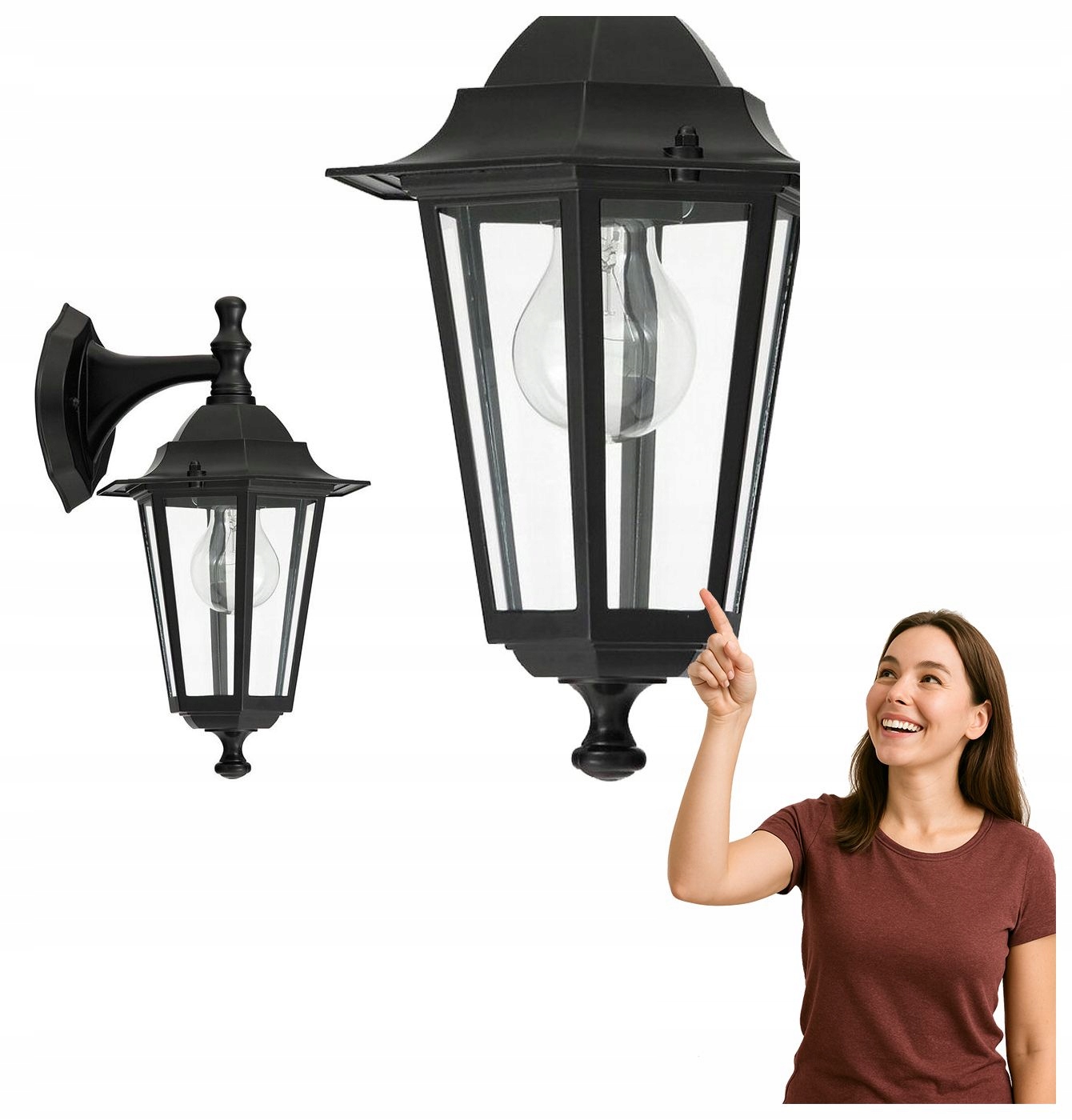 Venkovní nástěnné svítidlo Velence 8202 Rabalux