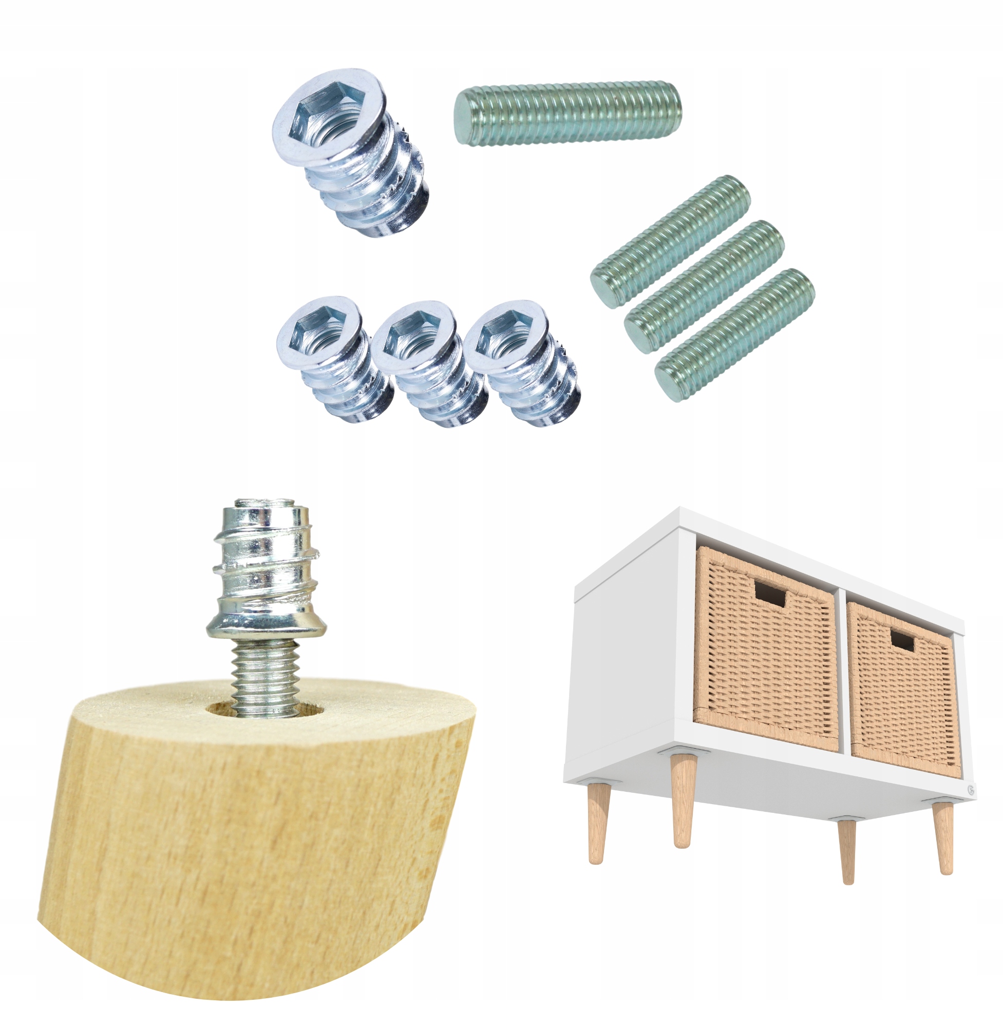 mocowanie do nogi NEO, zestaw mocujący do nóg Marka Global Service