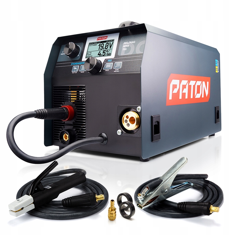 Poloautomatický svařovací stroj Migomat Paton StandardMIG 160A Mig Mag Mma Tig Lift