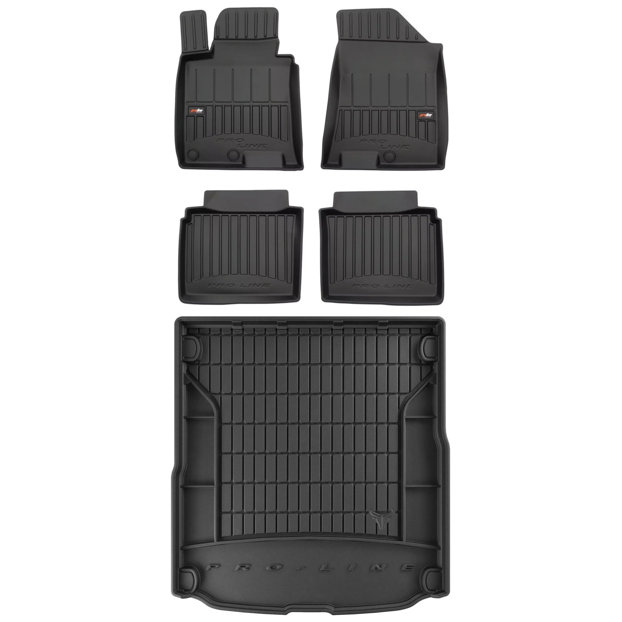 Gumová sada 3D koberčekov a rohože Hyundai i40 2011-2019 Sedan, bez výklenkov