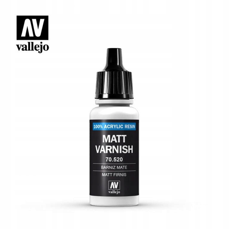 VALLEJO 70520 MATT VARNISH (lakier matowy) 17ml