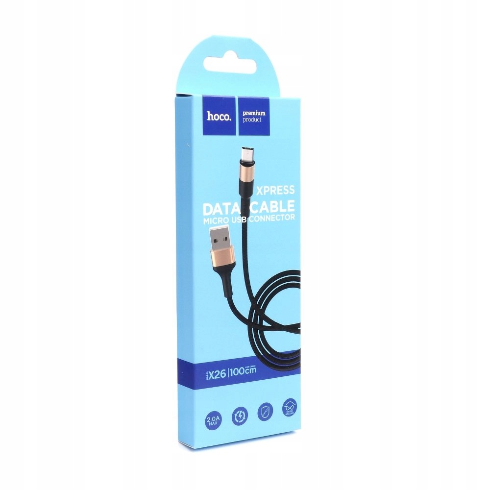

Hoco kabel Usb - Micro Usb X26 Xpress 1 metr czarn