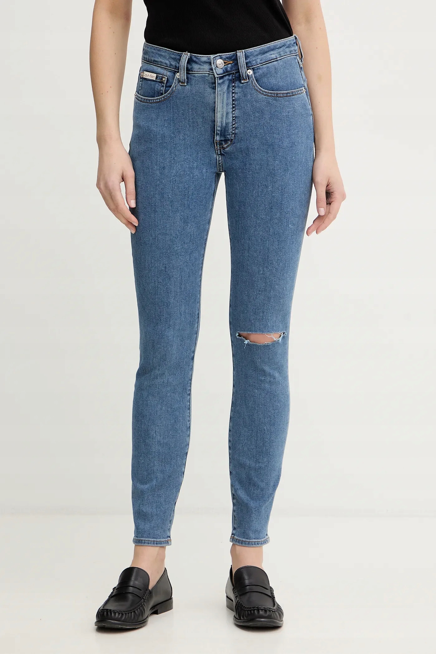 Dámské džíny Calvin Klein Skinny W30 Blue Jay