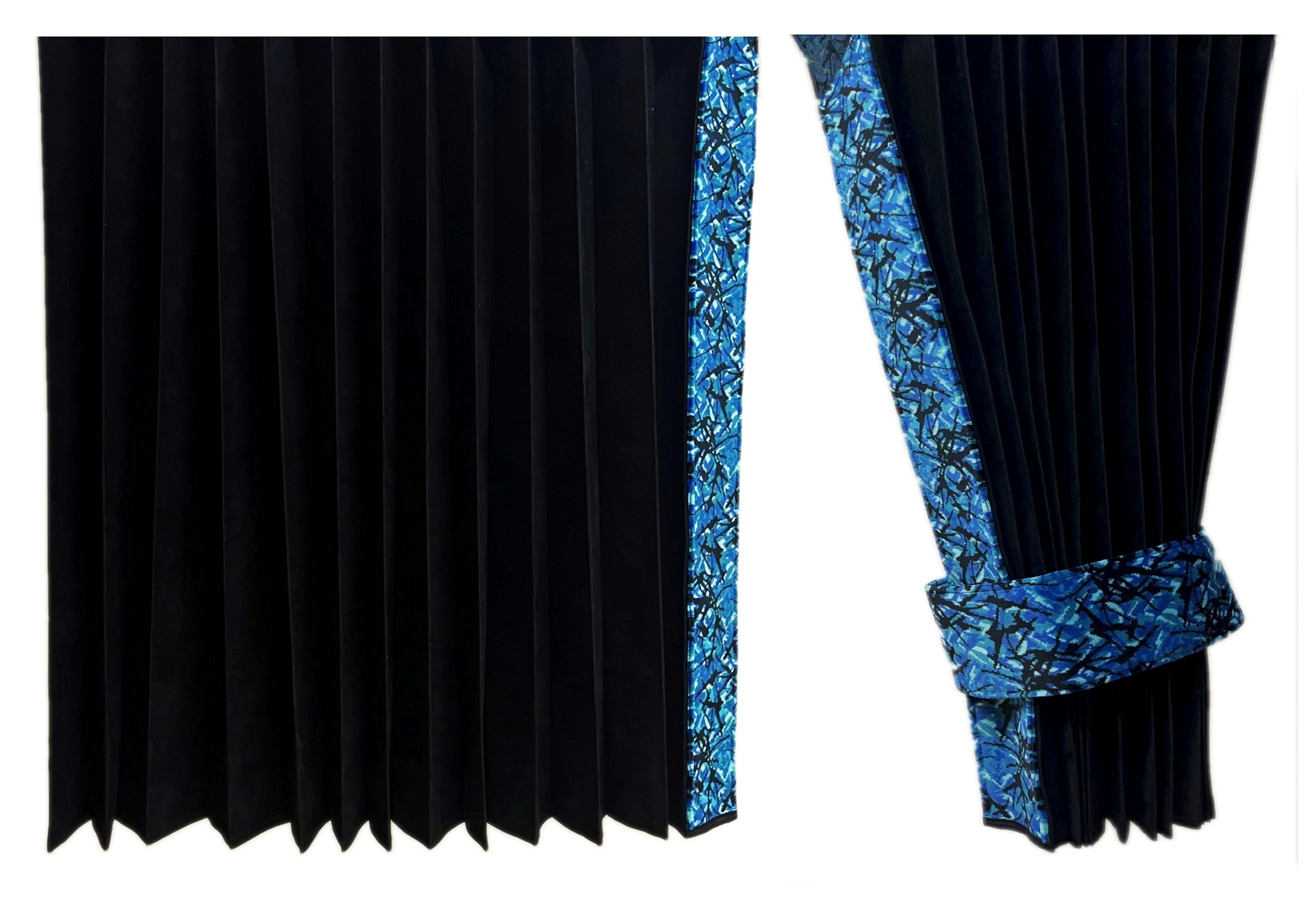 Záclony Záclony Tir Daf XF105 XF106 Space Cab S Dánskym Plyšom Premium