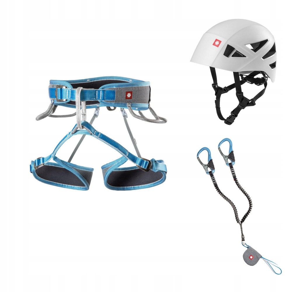 Ferratový set Ocún Via Ferrata Twist Tech Eco Captur Lite Swivel Shard Set|