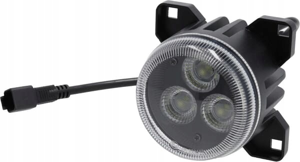 Led pracovní lampa, kulatá, 42W 4200lm, černá, Kramp LA10447B