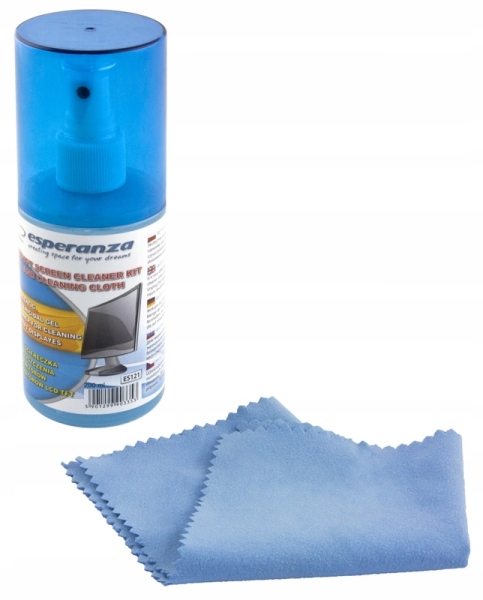 

Żel Do Czyszczenia Ekranów LCD 200ml Mikrofibra