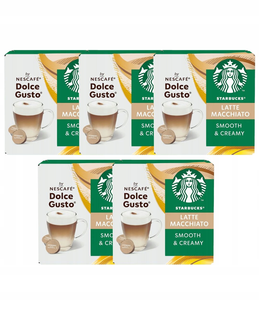 Kawa Dolce Gusto Starbucks Latte Macchiato 5