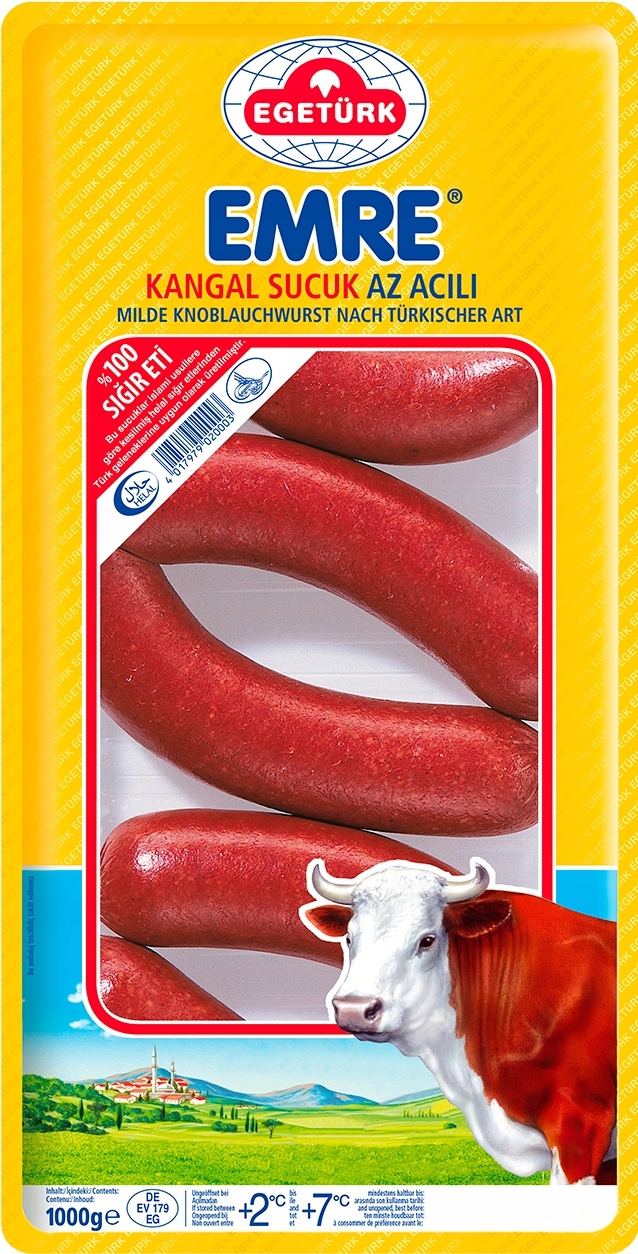 Levně Hovězí klobása Egetürk 1000 g