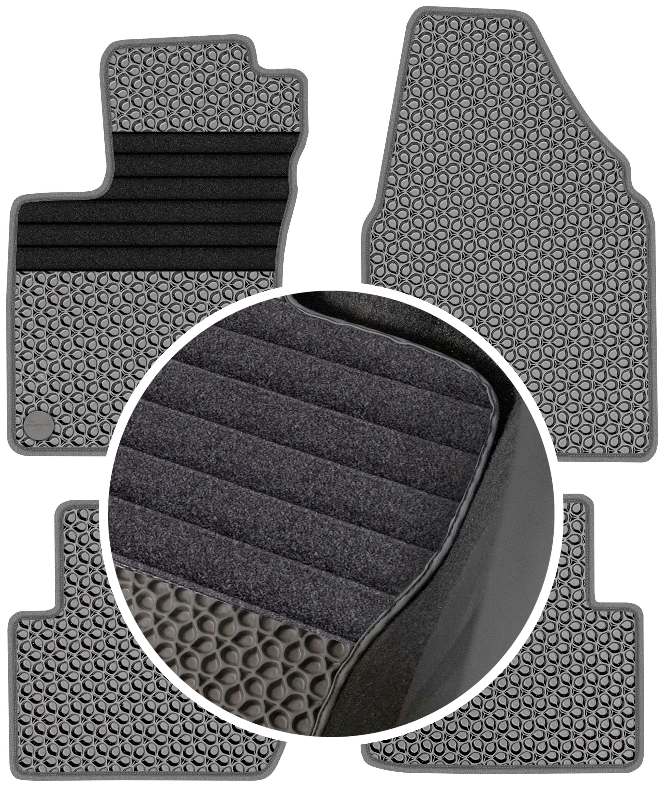 Nissan Qashqai 2007-2013 Gumové rohože do auta Eva Eternity