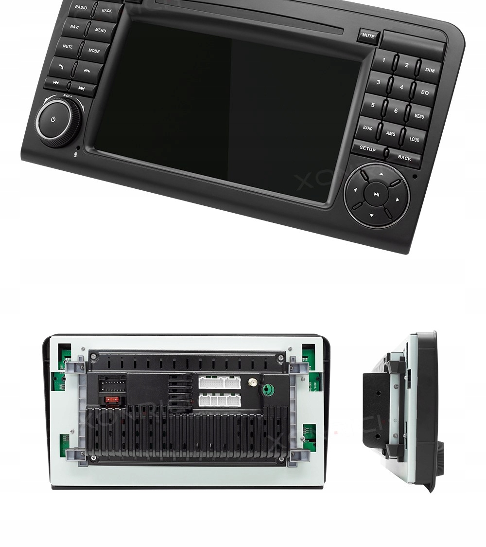 Radio Android GPS MERCEDES W164 WiFi PL ML GL 2/16 Rodzaje odtwarzanych nośników USB