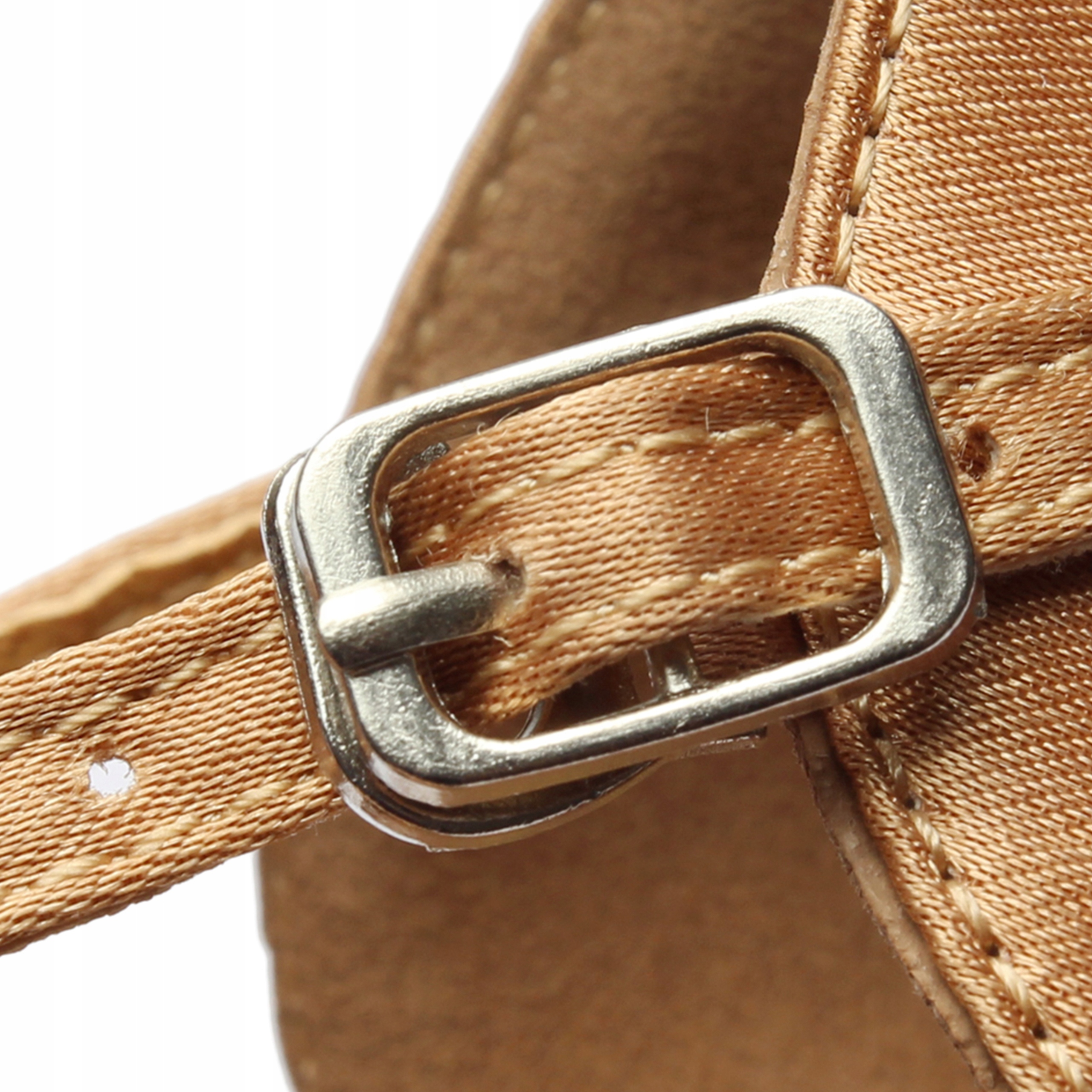 BUTY DO TAŃCA LATINO SALSY JASNY BRĄZ 3CM 35 Materiał zewnętrzny inny