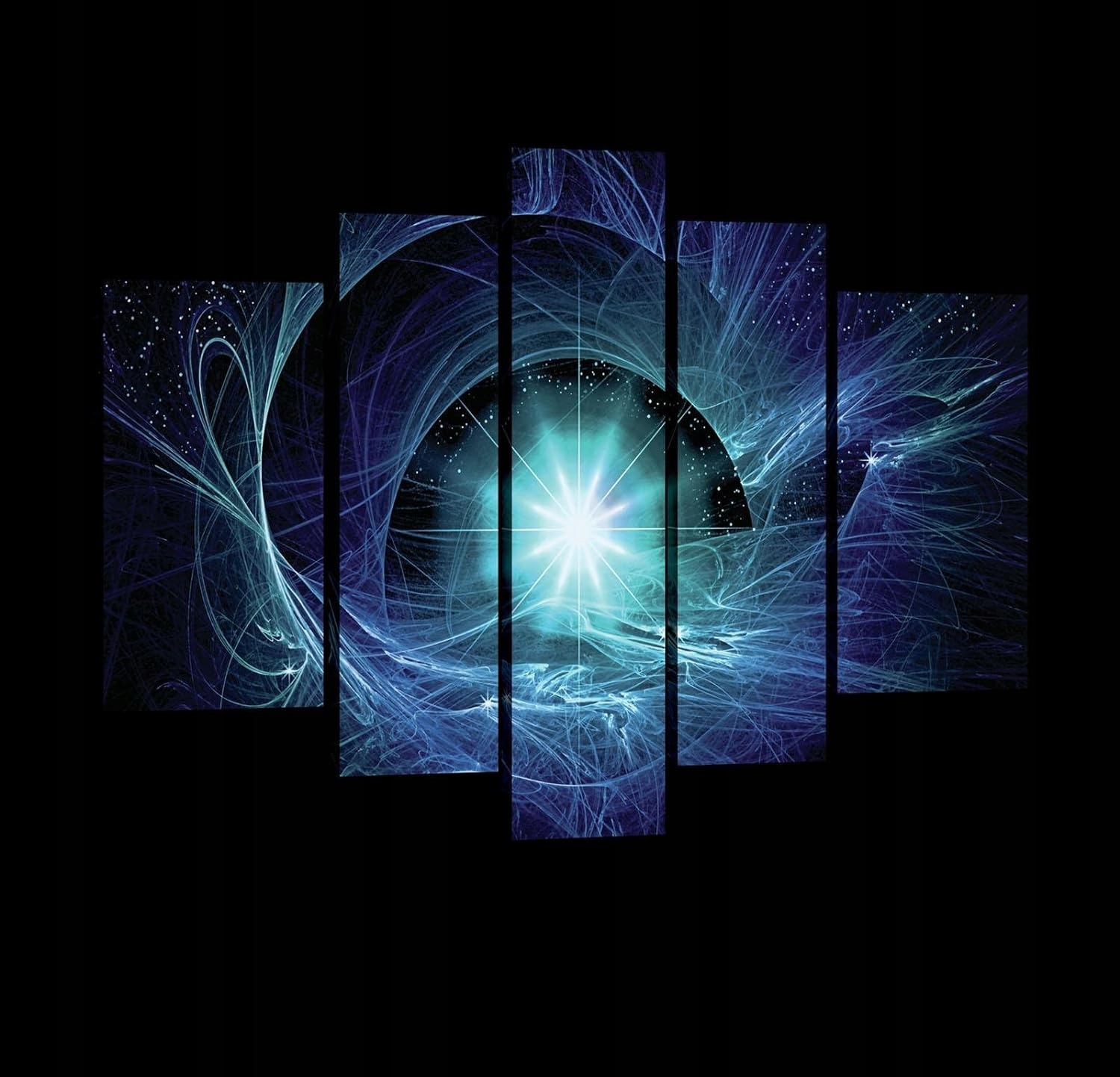 Obraz 170x100 Vesmír energia žiara explózia hviezda abstrakcia dynamika pohyb