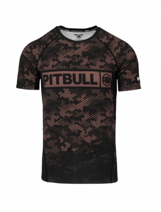 Rashguard Hex Camo Hilltop Dark Sand Pit Bull West Coast -XXL