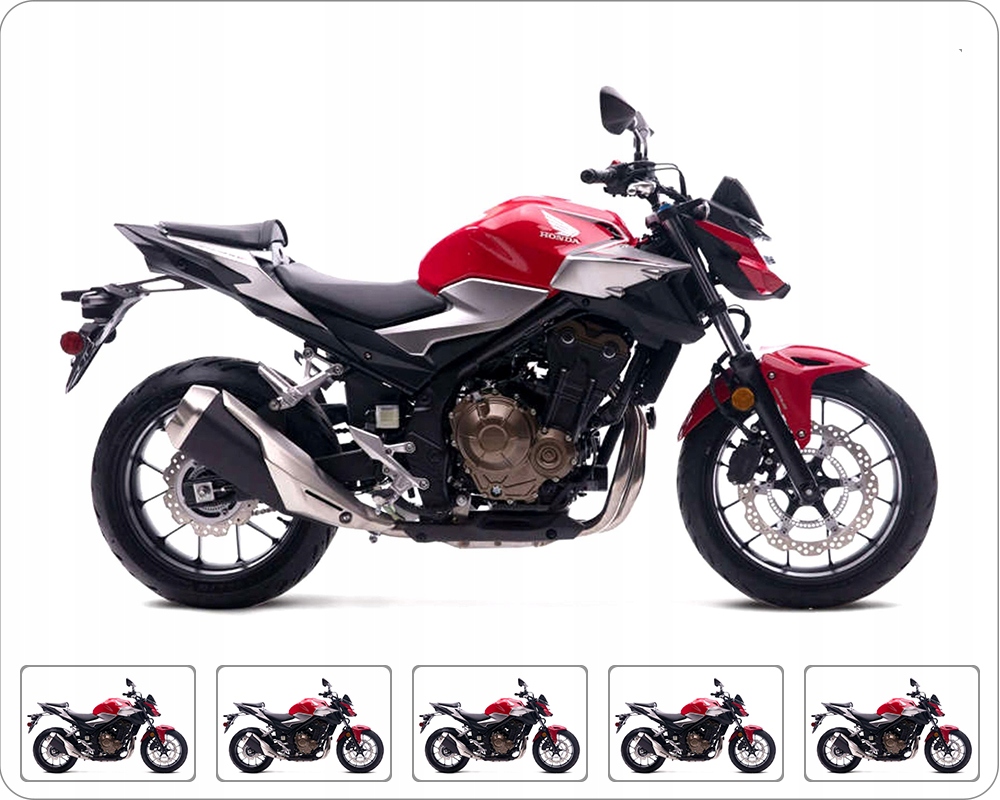Samolepky Juula Pro Honda Cb 500 F 2019-2020 Červená Bílá Černá