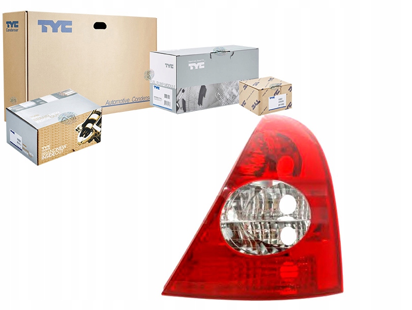 Lampa (barva Směrového Světla Bílá Barva Skla Červená Asistent Kolize #34