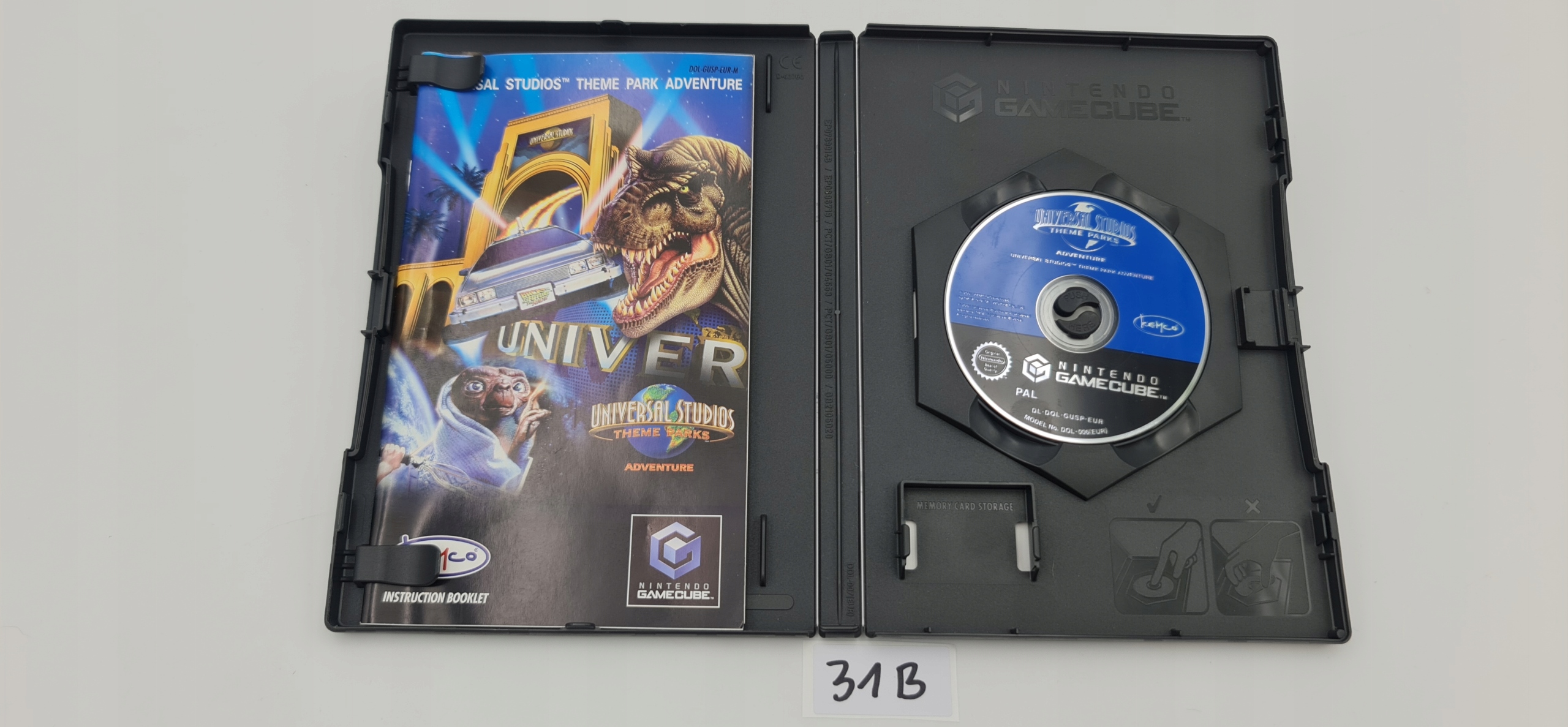 UNIVERSAL STUDIOS THEME PARK ADVENTURE Platforma Nintendo GameCube