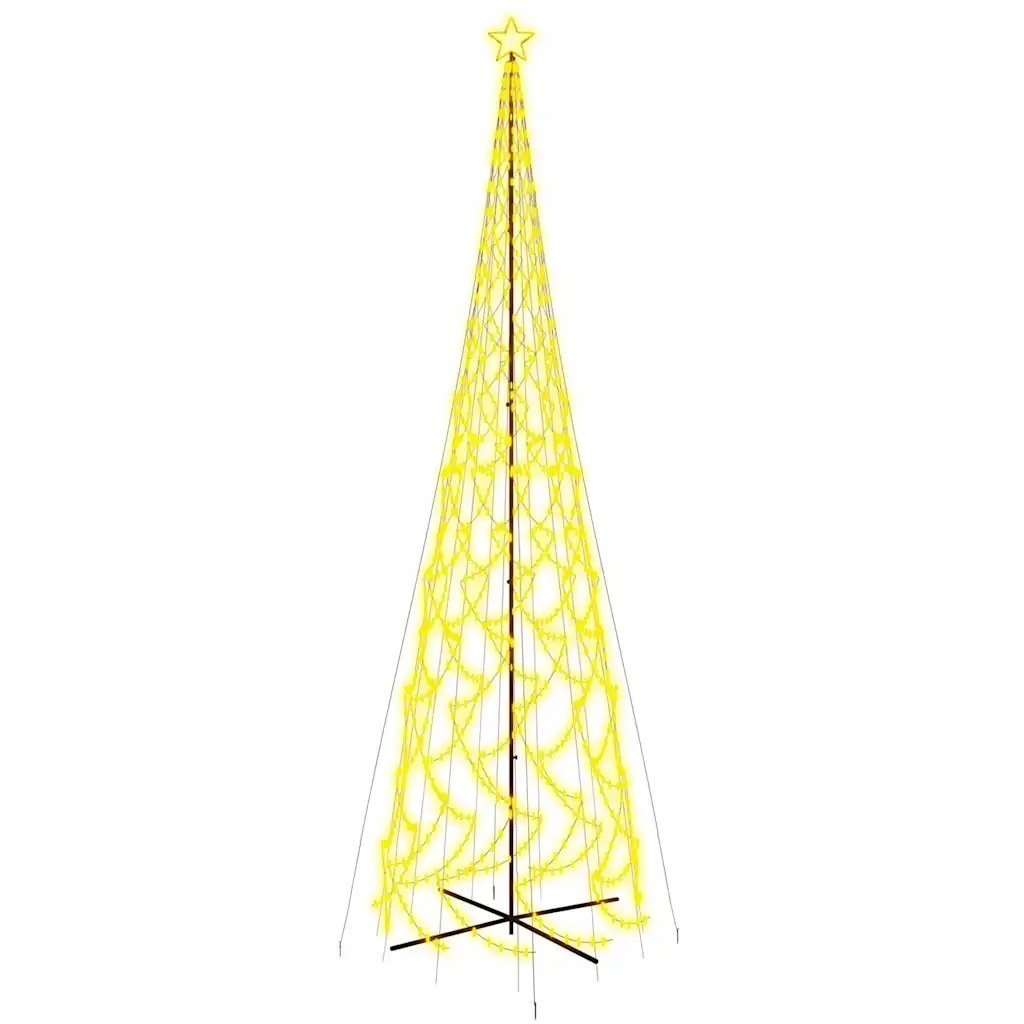 Led vánoční stromek Kouzelné Vánoce, 230 x 800 cm, teplý bílý