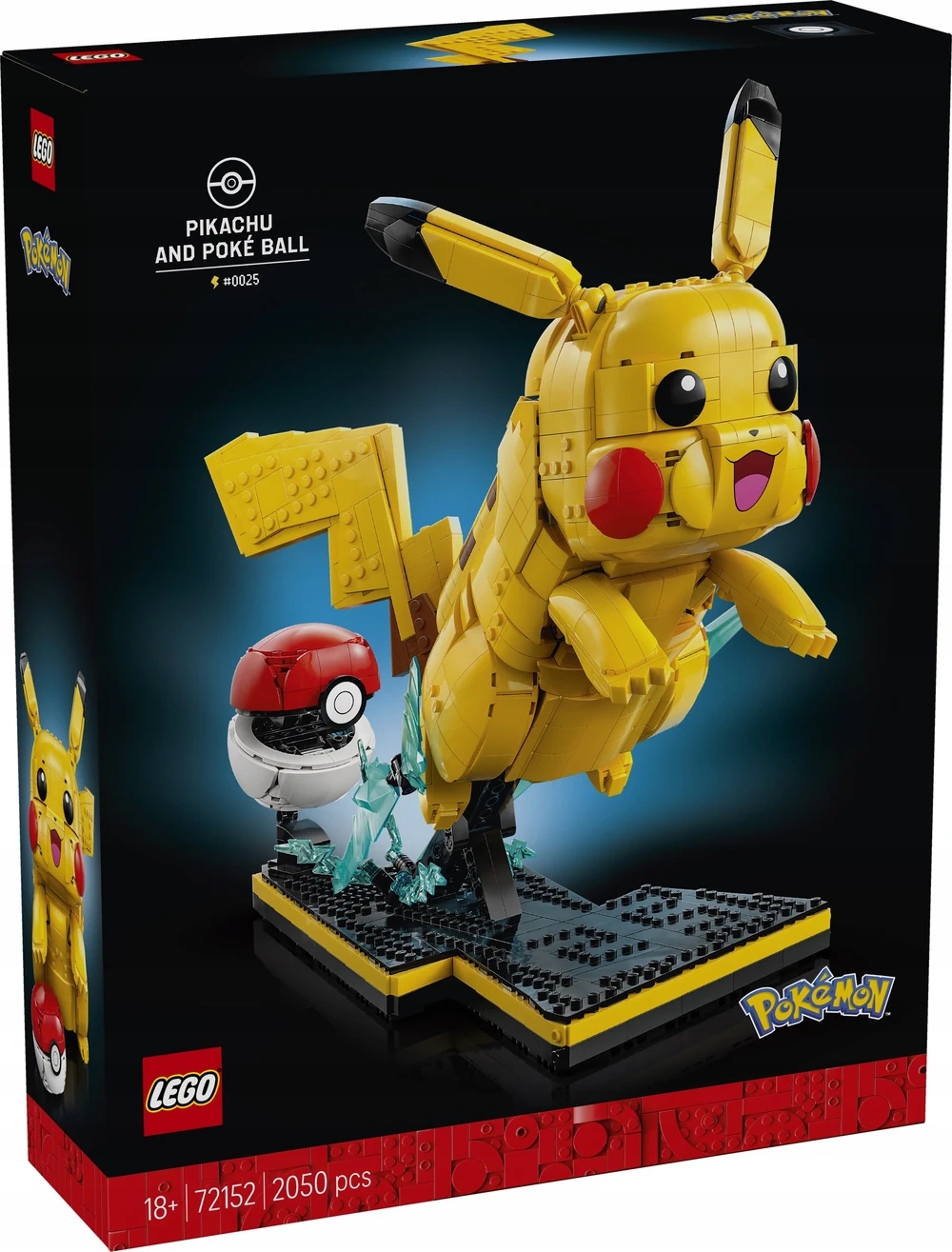 Lego(r) Pokémon 72152 Pikachu a Pokeball