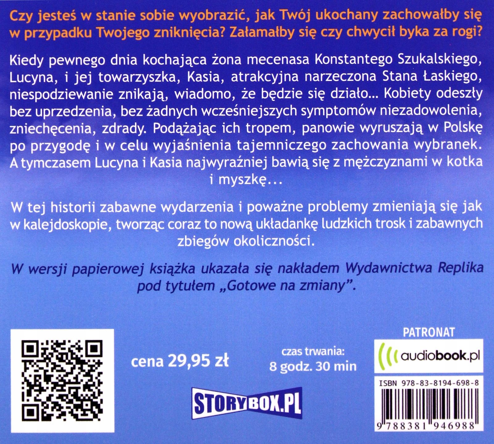 WIELKA KUMULACJA - KRYSTYNA ŚMIGIELSKA [AUDIOBOOK] Stan opakowania oryginalne
