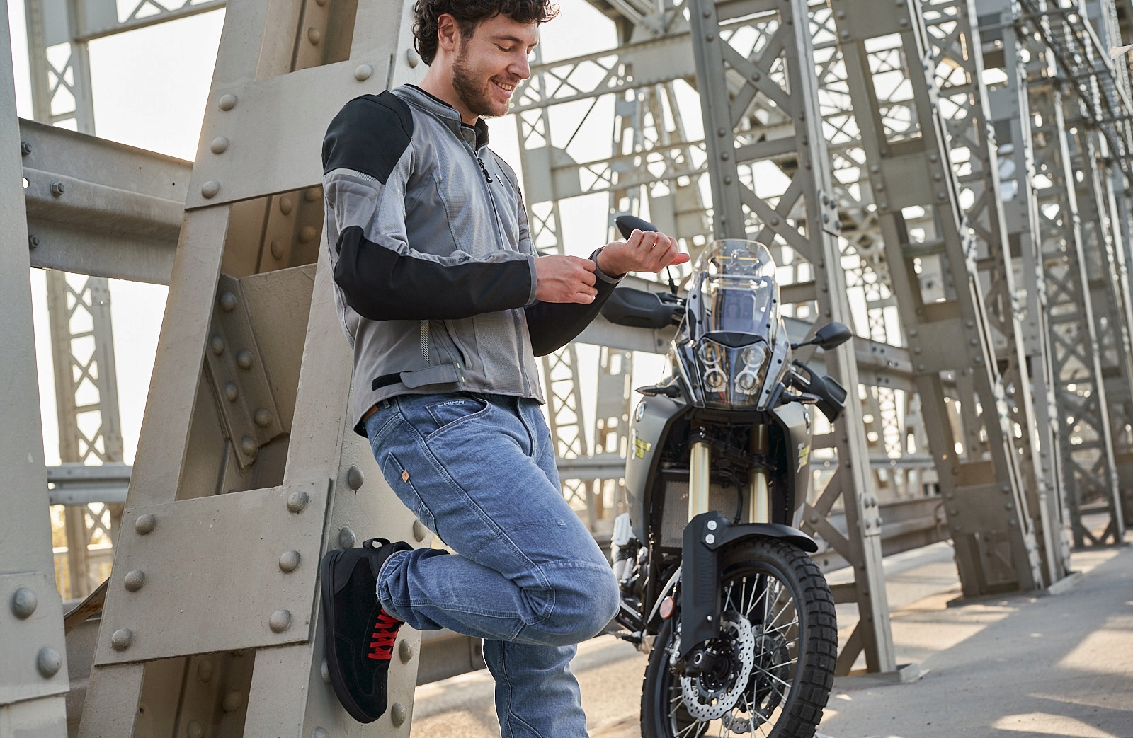 Spodnie jeans Shima DEVON męskie niebieskie 34L Rodzaj Męskie