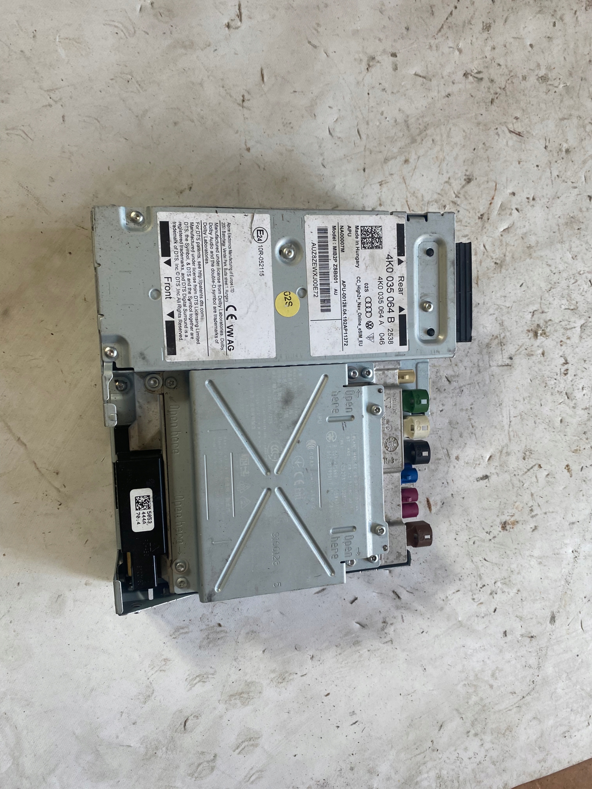 Navi Sterownik Moduł 4K0035064 B