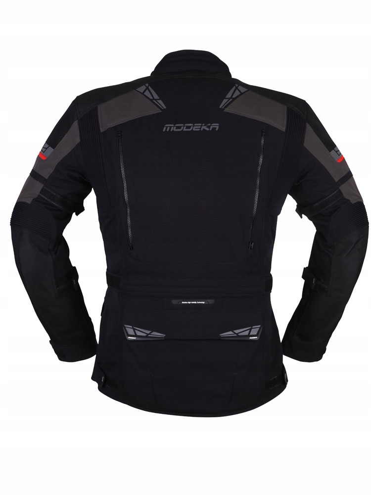 Kurtka motocyklowa Modeka Panamericana II czarno-ciemno szara L Rozmiar L