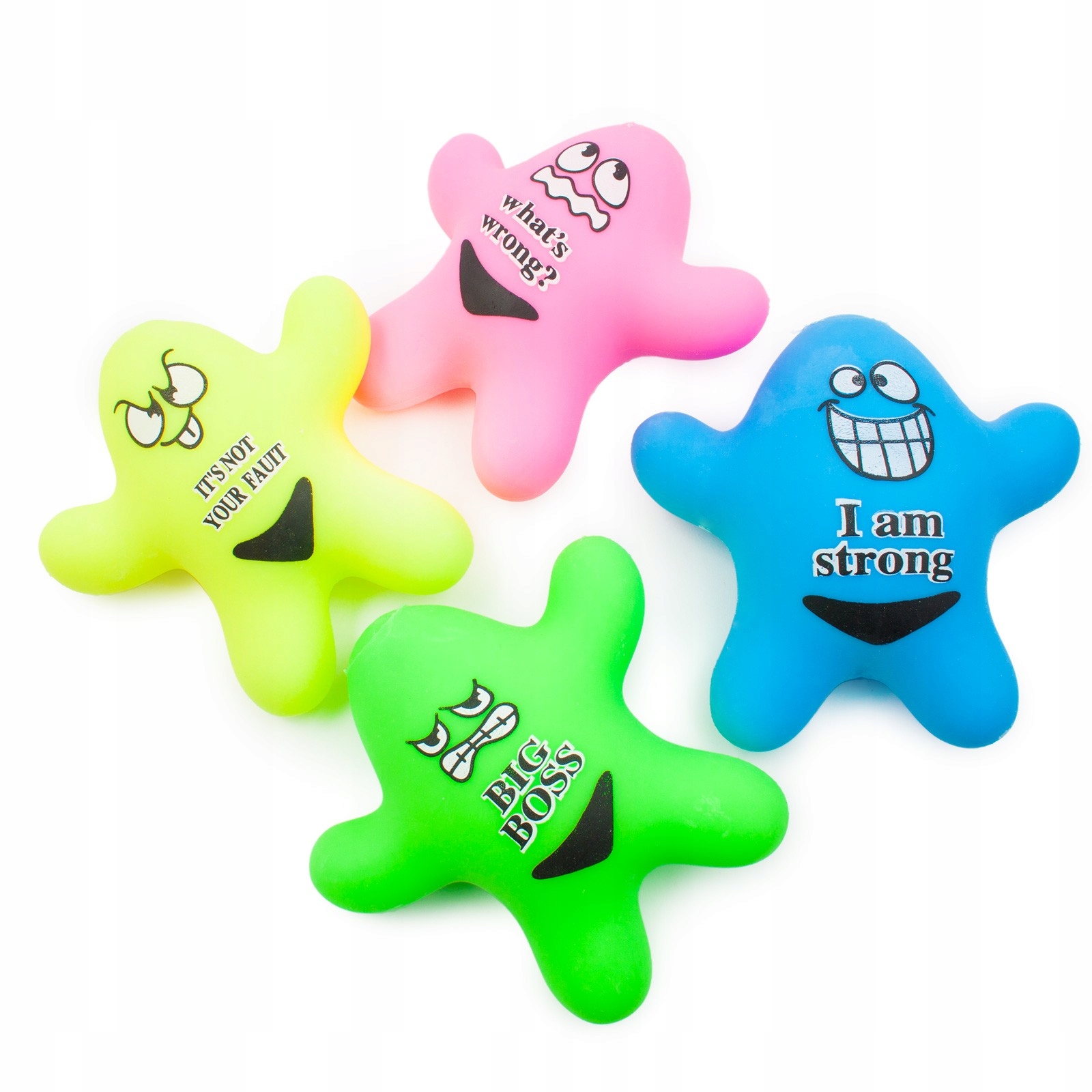 

Gniotek Anystresowy fidget Toy Ludzik Ludek boss