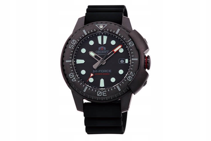 Mechanické hodinky Orient M-Force Diver RA-AC0L03B00B 45.0mm 20ATM